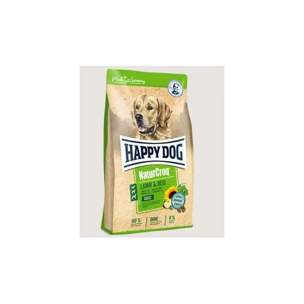 Happy Dog NaturCroq Lamb & Rice суха храна за кучета с агнешко и ориз