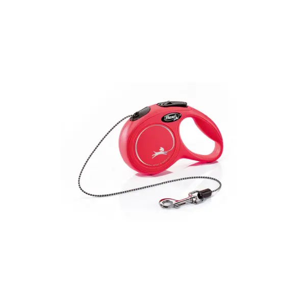Flexi Classic XS автоматичен повод за кучета - въже 3 м, син