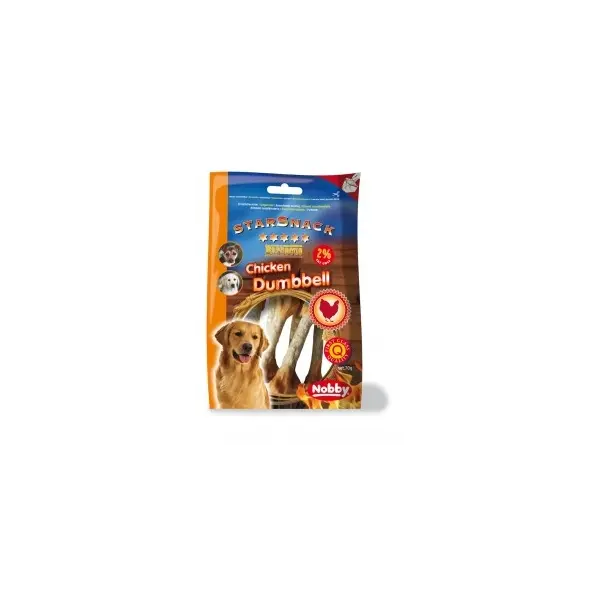 Starsnack Barbecue Duck Dumbbell лакомство за кучета с патешко месо