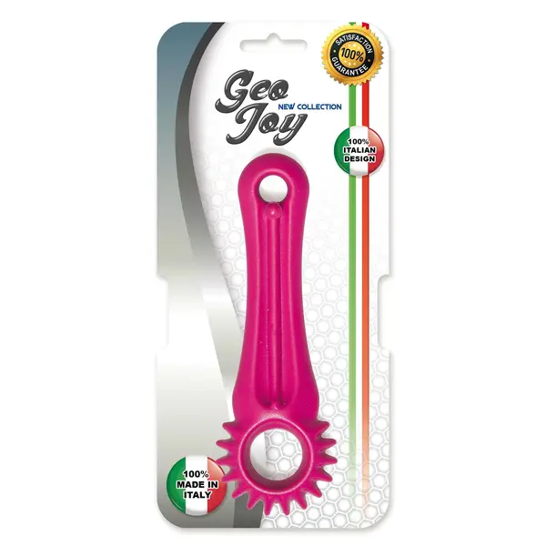 Georplast Geotoy Long - Играчка за кучета, гумена - розова