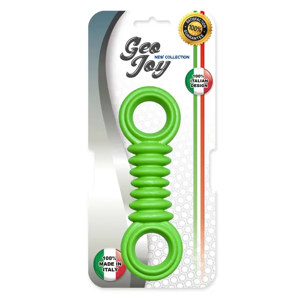 Georplast Geotoy Long - Играчка за кучета, гумена - зелена