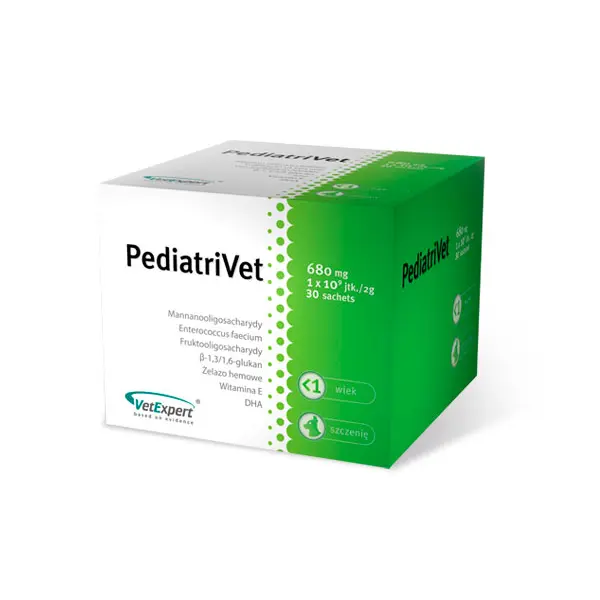 PediatriVet - хранителна добавка за кучета - 30 сашета