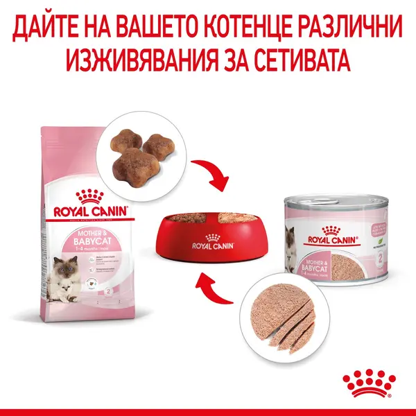 ROYAL CANIN BABYCAT - мокра храна за коте при отбиване 195 гр.