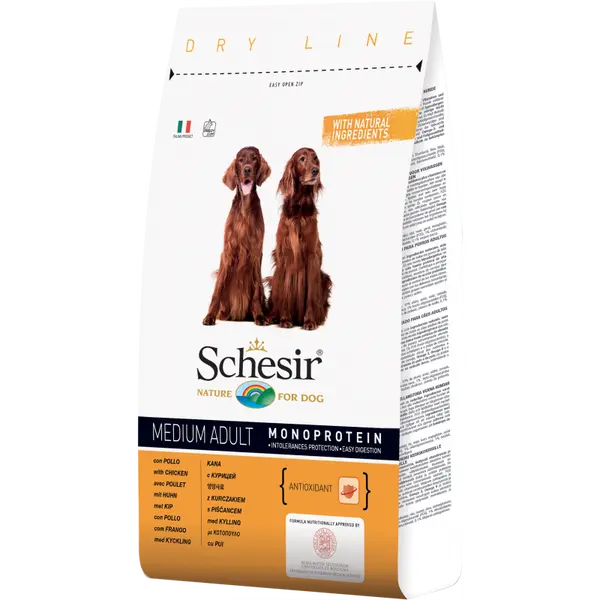 Schesir Medium Adult Chicken - 12 кг.
