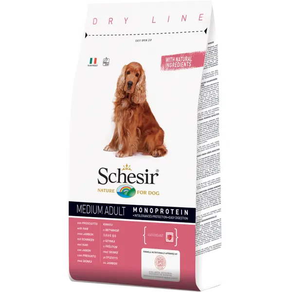 Schesir Medium Adult Ham - 12 кг.