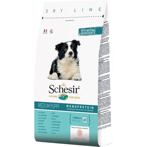 Schesir Medium Puppy Chicken - 12 кг.