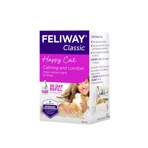 Ceva Feliway Classic - котешки феромони - пълнител - 48 мл.