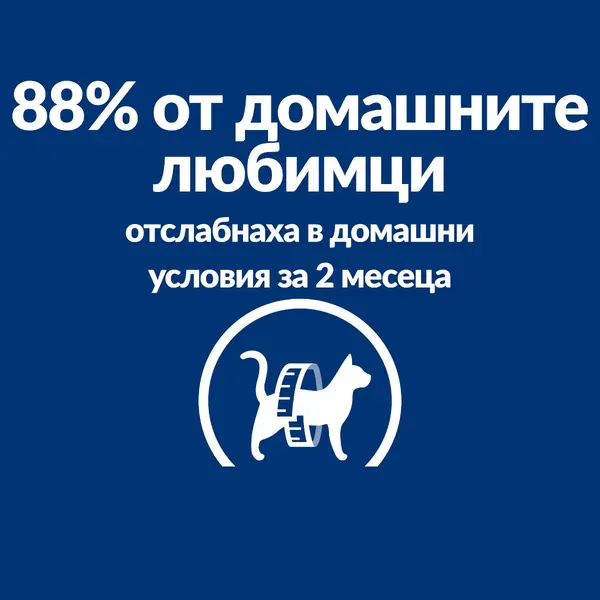 Hill's PRESCRIPTION DIET Metabolic Weight Management - лечебна суха храна за котки с наднормено тегло, с пилешко