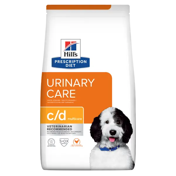Hill's PRESCRIPTION DIET c/d Multicare Urinary Care - лечебна суха храна за кучета с уринарни проблеми, с пилешко