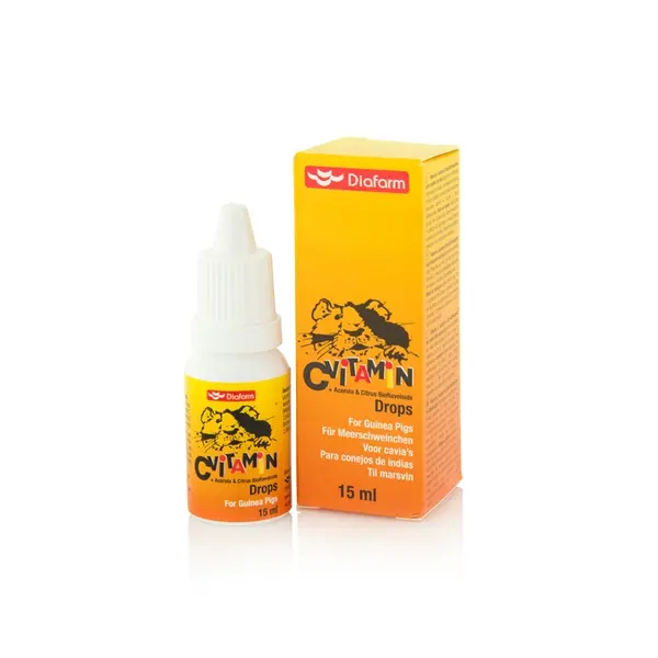 C - VITAMIN DROPS - витамин Ц за морски свинчета - 15 ml
