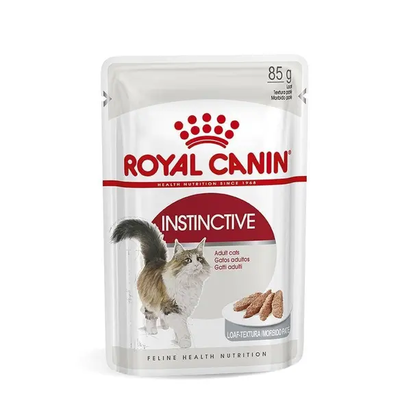 Royal Canin Instinctive Loaf - Пълноценна мокра храна за котки в зряла възраст пастет в пауч 12х85г