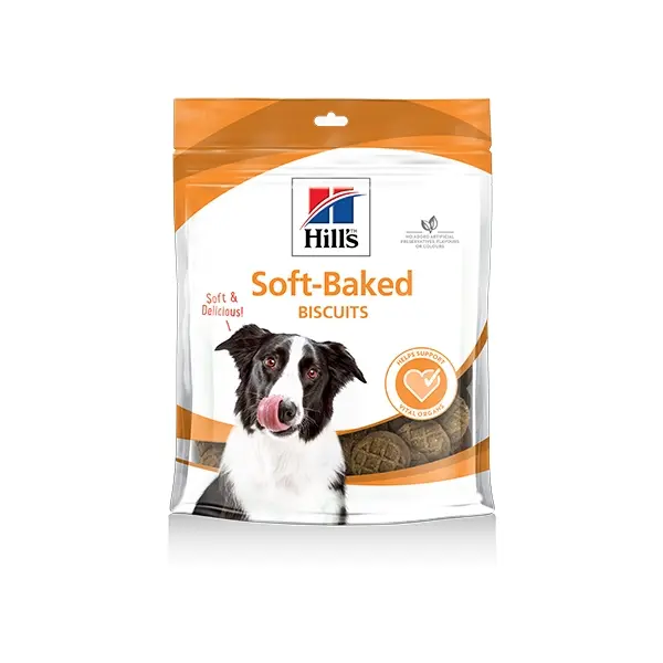 Hill’s Soft Baked Treats–  здравословни меки бисквитки за кучета в напреднала възраст 220гр