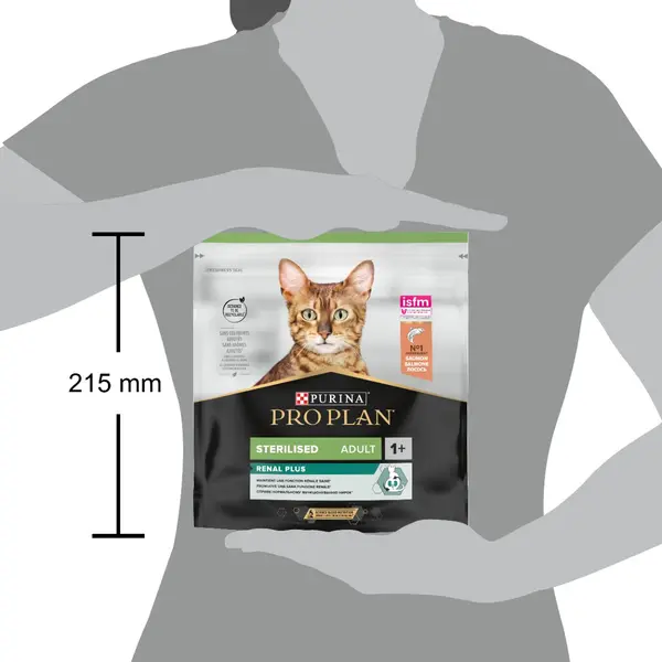 Pro Plan Adult Cat STERILISED Salmon- суха храна за кастрирани котки със сьомга