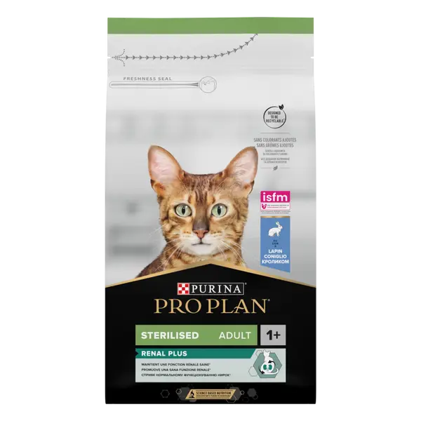 Pro Plan Adult Cat Sterilised Rabbit - суха храна за кастрирани котки със заек