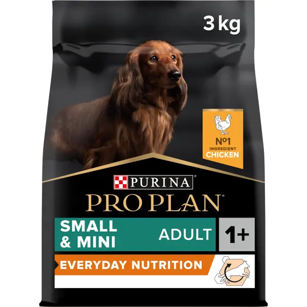 Pro Plan Small & Mini Adult Dog EVERYDAY NUTRITION - за кучета в зряла възраст от дребни и мини породи, суха храна, с високо съдържание на пиле