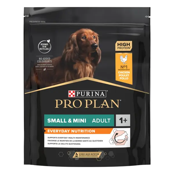 Pro Plan Small & Mini Adult Dog EVERYDAY NUTRITION - за кучета в зряла възраст от дребни и мини породи, суха храна, с високо съдържание на пиле