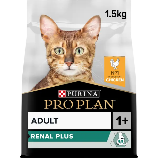Pro Plan Adult Cat Chicken - суха храна за котки в зряла възраст от 1 до 7 години, с пиле 1,5 кг