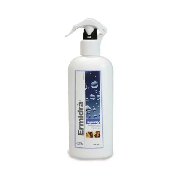 ERMIDRA® Спрей 300 ml - Рехидратиращ спрей с Върбовка и цинков глюконат за кучета и котки