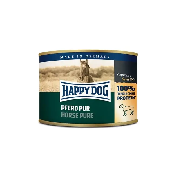 Happy Dog - мокра храна за кучета със 100% конско месо