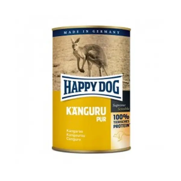 Happy Dog - мокра храна за кучета със 100% месо от кенгуру - 400 г