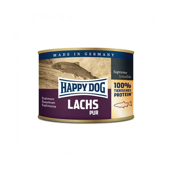Happy Dog - мокра храна за кучета със 100% сьомга