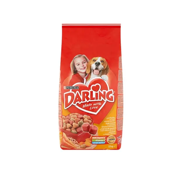 DARLING - суха храна за куче с пиле и зеленчуци - 15кг