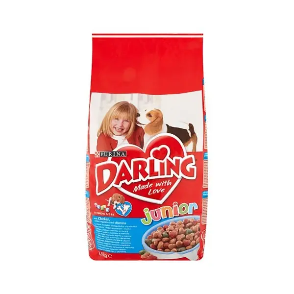 DARLING Junior - суха храна за подрастващи кучета с пиле и зеленчуци - 8кг