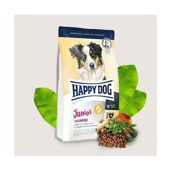 Happy Dog Junior Grain Free храна за подрастващи кучета 1кг