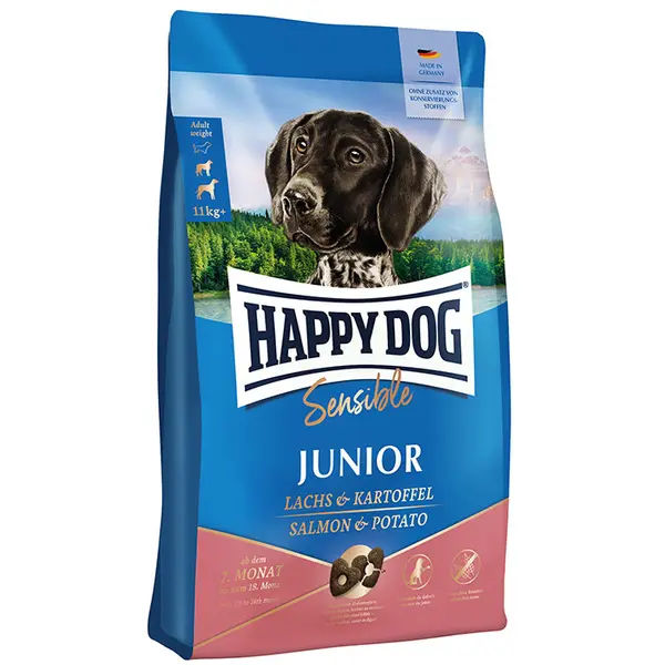 Happy Dog Junior Grain Free суха храна за подрастващи кучета от всички породи