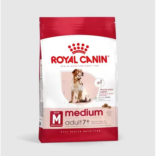 Royal Canin Medium Adult +7 - суха храна за кучета