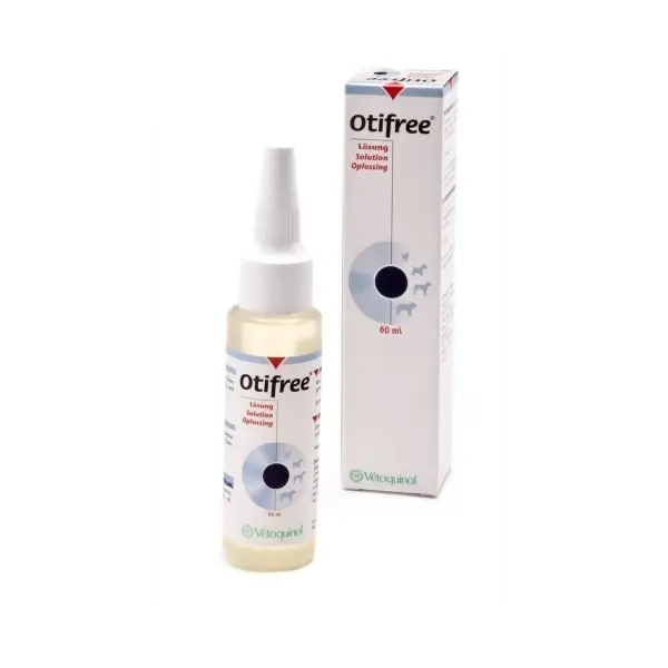 Vetoquinol - Otifree / отифри / - лосион за почистване на уши 60 мл.