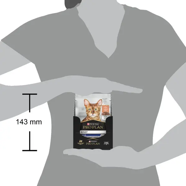 Pro Plan NUTRISAVOUR Indoor Adult Cat 85 гр - мокра храна за котки в зряла възраст за котки, живеещи на закрито - пауч със сьомга в сос