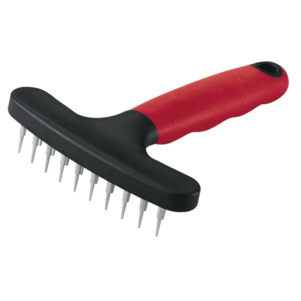 Ferplast GRO 5852 - пластмасов гребен с метални зъби
