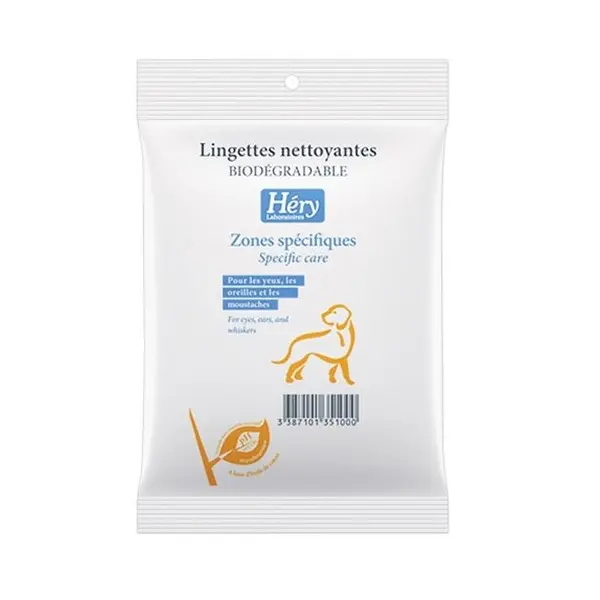 Héry Cleaning Wipes - мокри кърпички за кучета 25бр