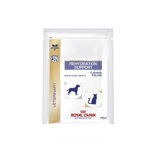 Royal Canin Rehydration Support - разтворими електролити за кучета и котки - 15х29гр