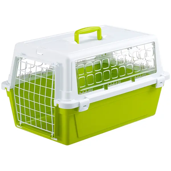 Транспортна клетка за кучета и котки Ferplast Atlas Trendy 10 - Сива