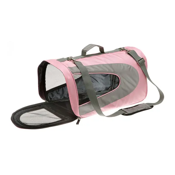 Транспортна чанта за кучета и котки Ferplast Beauty Small - Синя