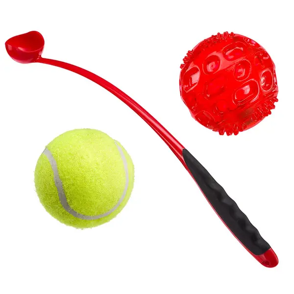 Ferplast PA 6091 Ball launcher - Играчка за куче, катапулт с две топки