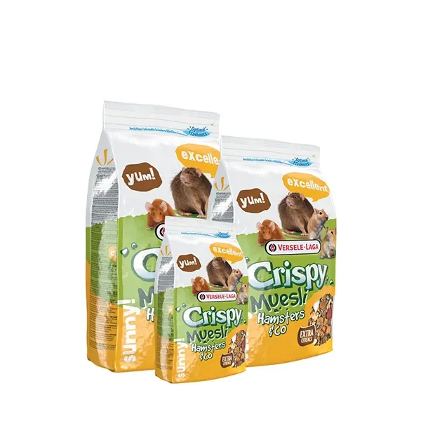 Versele-Laga Crispy Muesli Hamsters&Co - Пълноценна храна за хамстери - мюсли