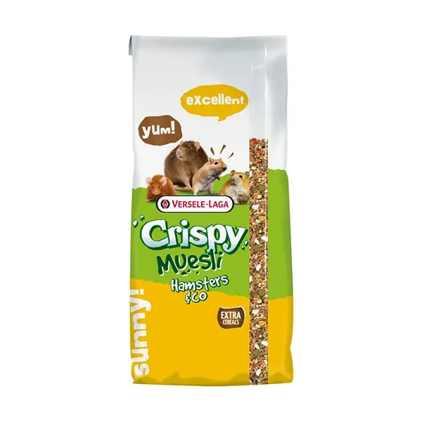 Versele-Laga Crispy Muesli Hamsters&Co - Пълноценна храна за хамстери - мюсли
