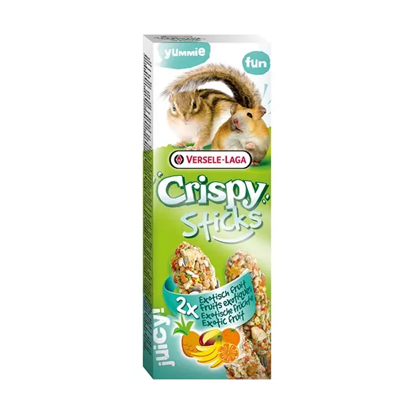 Versele-Laga Crispy Sticks Exotic Fruits - стикове за хамстери и катерици 110гр