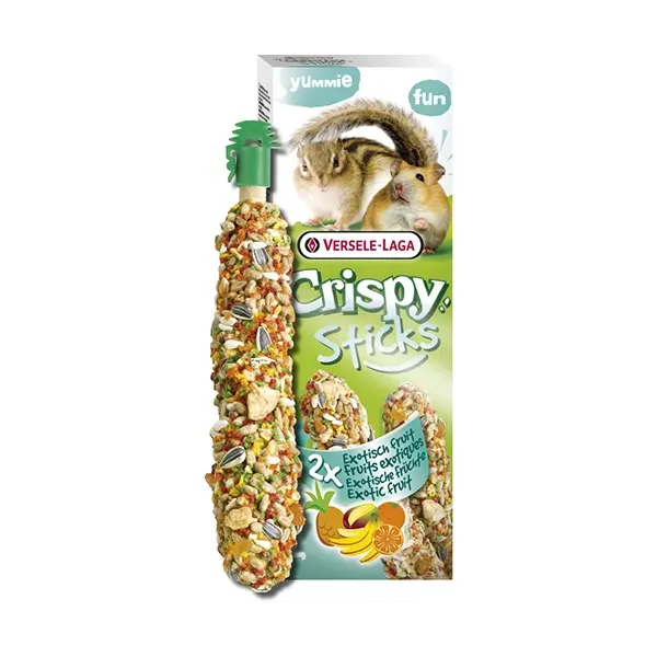 Versele-Laga Crispy Sticks Exotic Fruits - стикове за хамстери и катерици 110гр