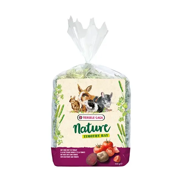 Versele-Laga Timothy Hay Beetroot&Tomato – сено ливадна тимотейка, цвекло и домат - 0,500кг