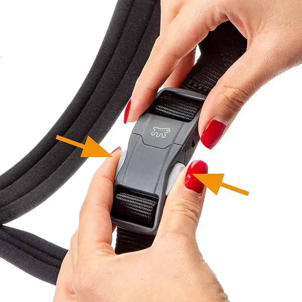 Нагръдник за куче Ferplast Daytona P Cross M/L - Син
