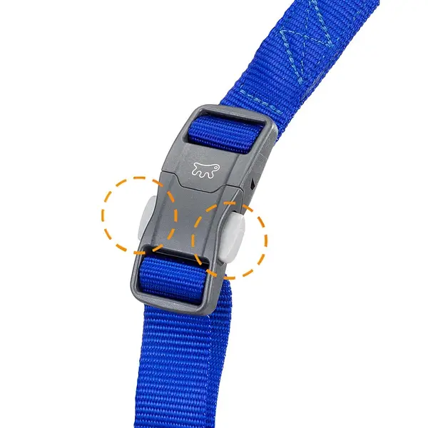Нагръдник за куче Ferplast Daytona P Cross S/M - Черен
