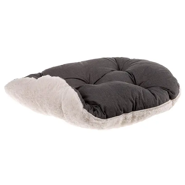 Дюшече за кучета и котки Ferplast Relax F 100/12 - Kaфяв с плюш