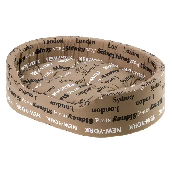 Легло за кучета Dandy C 80 - Черно и Златисто