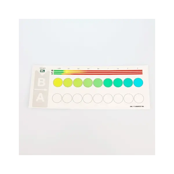 JBL PROAQUATEST NH4 - Бърз тест за измерване на амоний/амоняк (NH4)  в сладководни и соленоводни аквариуми и езера