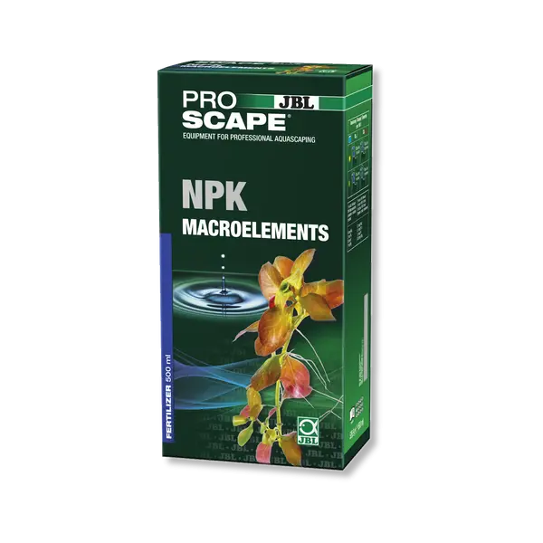 JBL ProScape NPK Macroelements -  комплекс от мaкроелементи, необходими на растенията - азот, фосфор, калий и др.