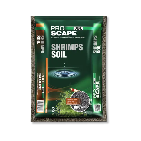 JBL ProScape Shrimps Soil BROWN - субстрат за аквариуми със скариди. Кафяв